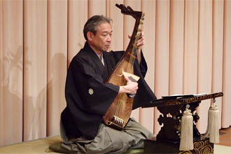 Kyoto ‘Biwa Hoshi’ Musician: Kyokusei Katayama Kyoto ‘Biwa Hoshi’ Musician: Kyokusei Katayama