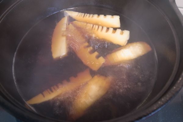 Fresh Bamboo Shoot Takenoko Gohan Yuba Bamboo Shoot Sukiyaki 竹の子ご飯、生湯葉竹の子すき焼き