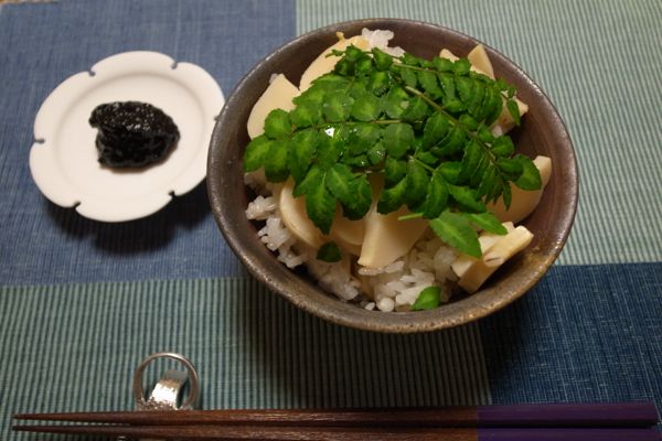Fresh Bamboo Shoot Takenoko Gohan Yuba Bamboo Shoot Sukiyaki 竹の子ご飯、生湯葉竹の子すき焼き