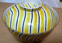 Antique Kyoyaki Ceramic Bowls from Naramachi Antique Store 大正時代京焼きの器