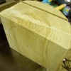 Kyoto Store Prototype: Chestnut Wood Handturned Donburi Hachi (Big Bowl)