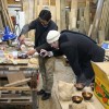 Kyoto Store Prototype Chestnut Wood Handturned Donburi Hachi (big-bowl) & Miyama Artisan Workshop