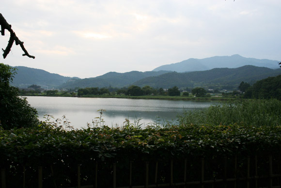 Kyoto Daimonji Viewing Party at Hirosawa Pond Villa 嵐山広沢池 五山送り火鳥居形