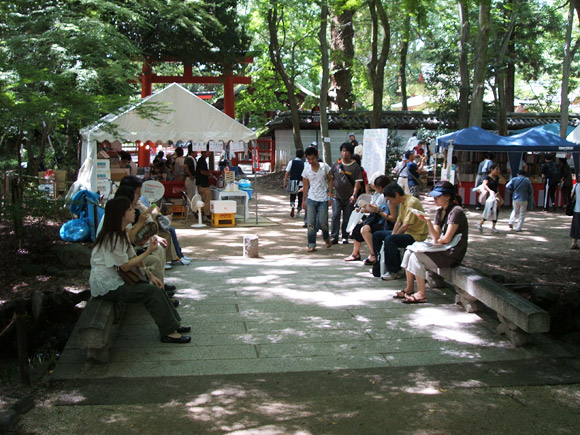Kyoto Shimogamo Shrine Used Book Festival 下鴨神社納涼古本まつり