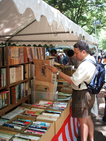 Kyoto Shimogamo Shrine Used Book Festival 下鴨神社納涼古本まつり