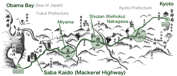 trekking Saba Kaido: la ruta de la caballa Kyoto Japón - ¿Qué hacer en una segunda visita a Japón?