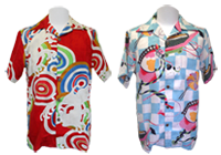 Pagong Classic Pattern Yuzen Dye Aloha Shirts