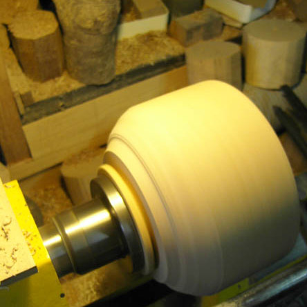 Kyoto Store Prototype: Chestnut Wood Handturned Donburi Hachi (Big Bowl)