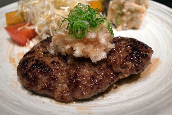 Japanese Beef in Kyoto: Tongue Burger at Hachibei