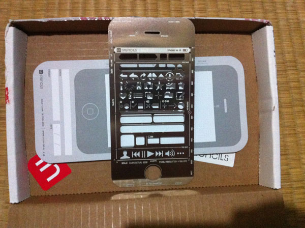 iPhone UI Stencil and Sticky Pad Arrived