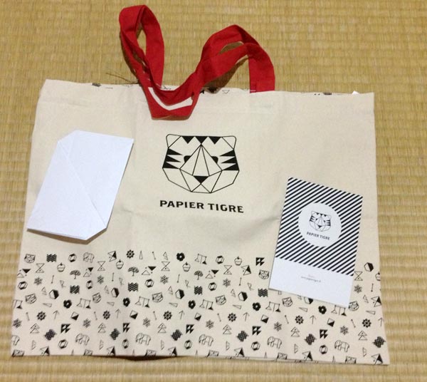 Papier Tigre Notebag and Notebook