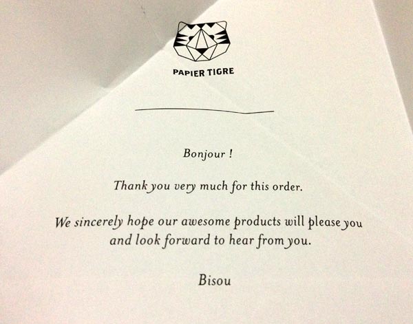 Papier Tigre Notebag and Notebook