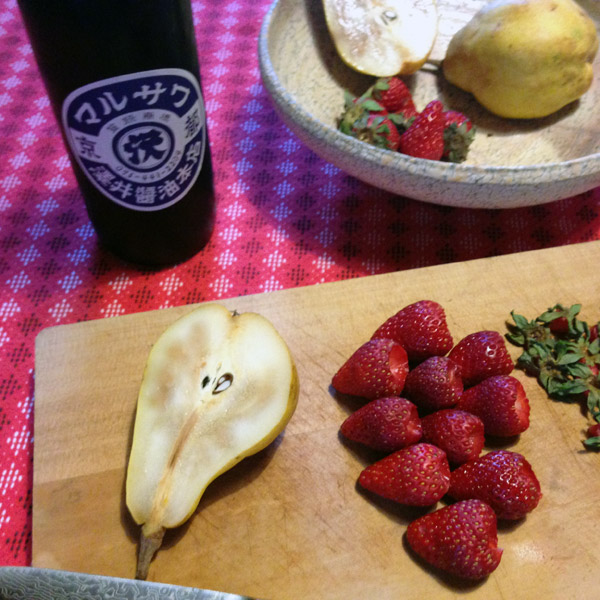 Rebirth of KyotoFoodie: 2015 Article Tease, Fruit and Soy Sauce