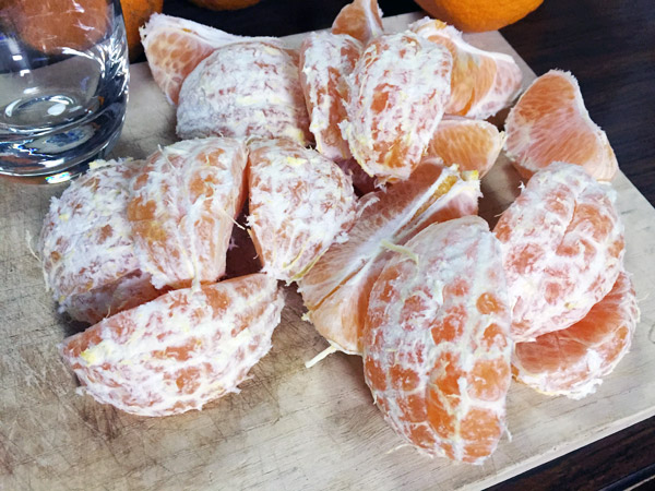 Juicing Japanese Citrus Ponkan and Dekopon