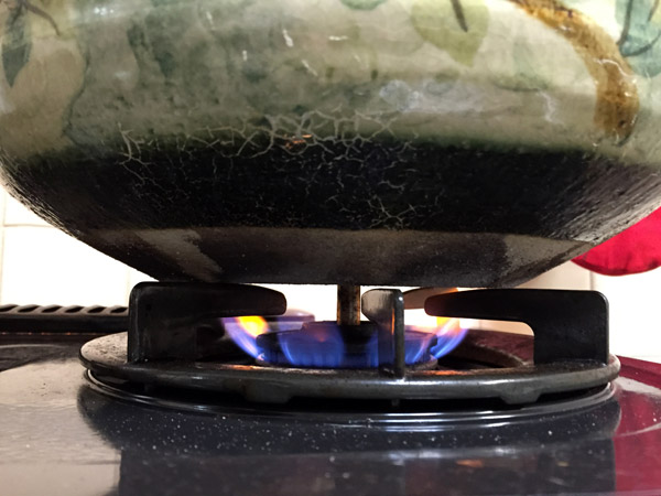 Kyoto Ceramics -- New Camellia Motif Donabe Hotpot