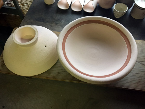 Kyoto Ceramics -- New Camellia Motif Donabe Hotpot