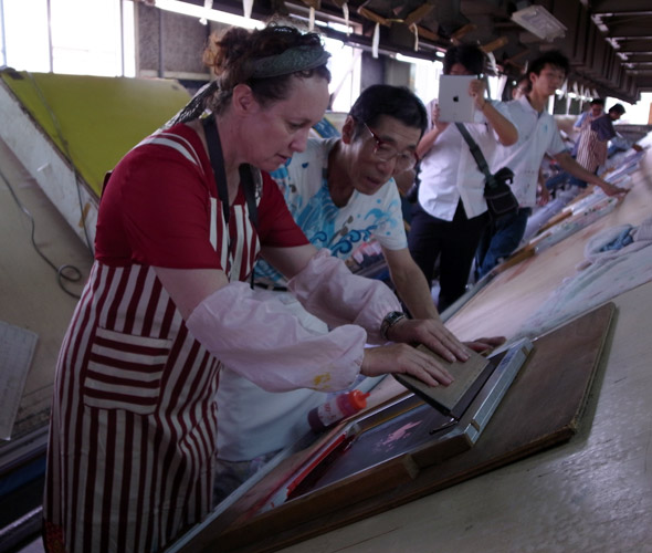 Pagong Kyoto Yuzen Dye Experience and Workshop Tour